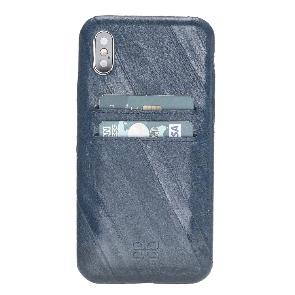 Apple iPhone X Series Leather Ultra Cover with Credit Card Slots-10