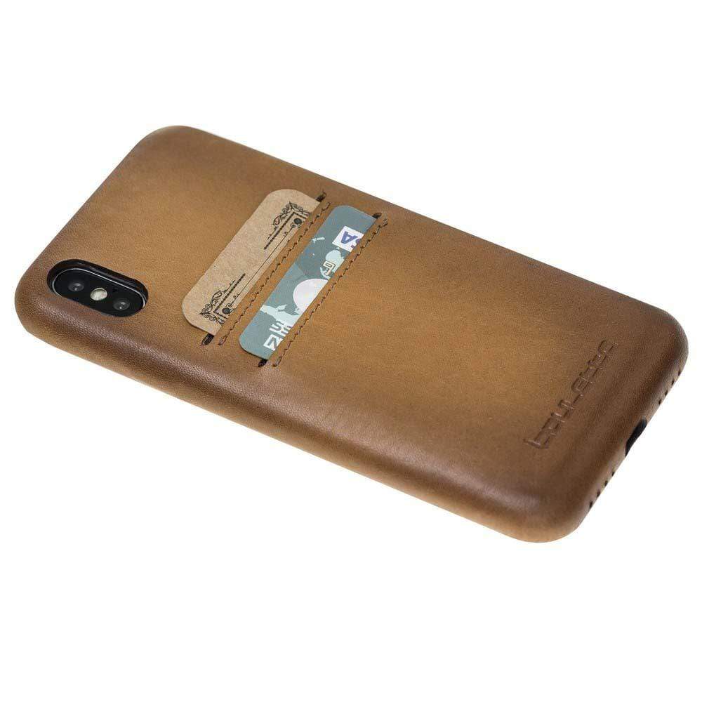 Apple iPhone X Series Leather Ultra Cover with Credit Card Slots-11