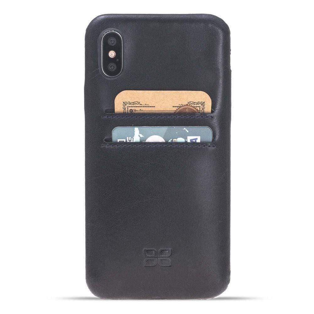 Apple iPhone X Series Leather Ultra Cover with Credit Card Slots-12