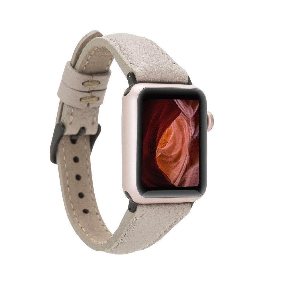 Bradford Classic Slim Apple Watch Leather Straps-9