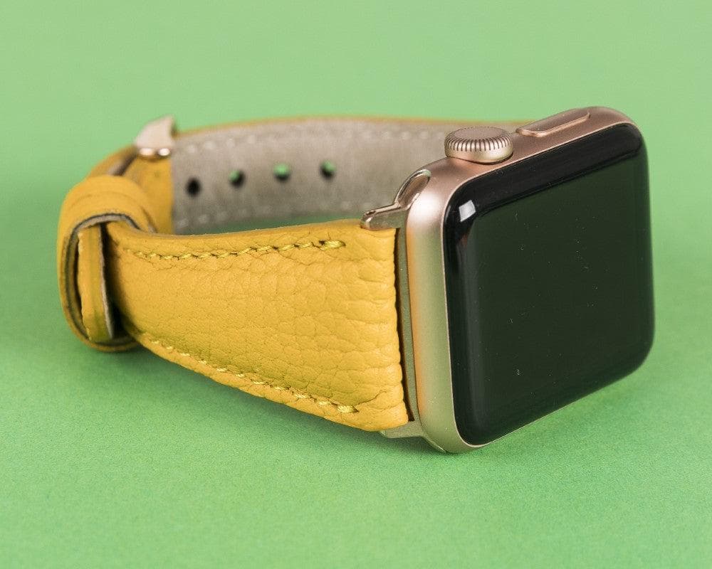 Bradford Classic Slim Apple Watch Leather Straps-13