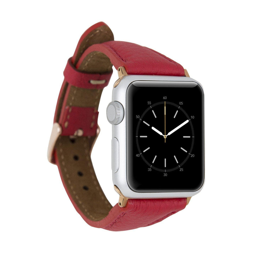 Bradford Classic Slim Apple Watch Leather Straps-8
