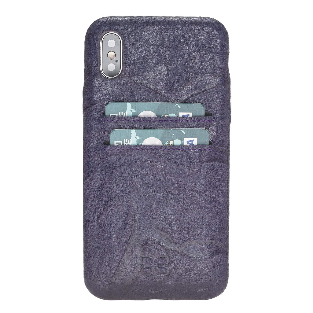 Apple iPhone X Series Leather Ultra Cover with Credit Card Slots-0