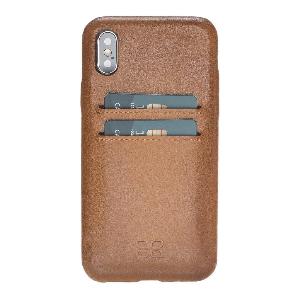 Apple iPhone X Series Leather Ultra Cover with Credit Card Slots-13