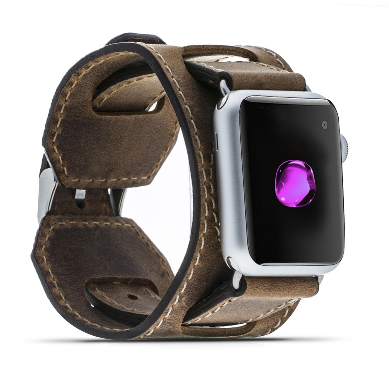 Salford Cuff Apple Watch Leather Straps-8