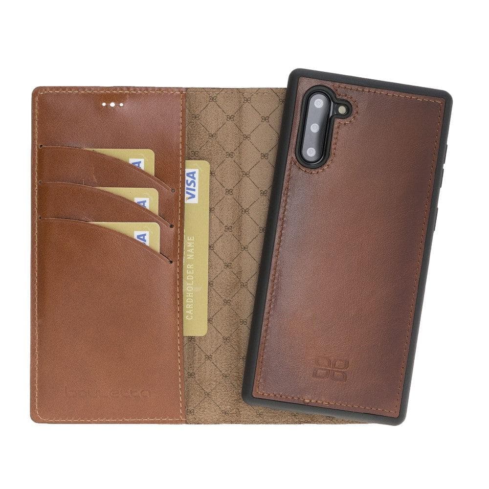 Samsung Galaxy Note 10 Series Detachble Leather Wallet Case - MW-0