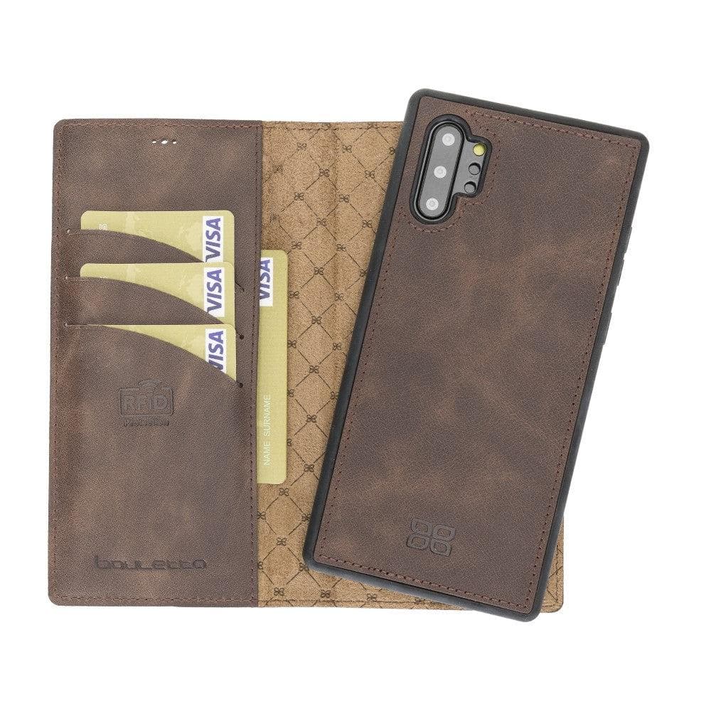 Samsung Galaxy Note 10 Series Detachble Leather Wallet Case - MW-12