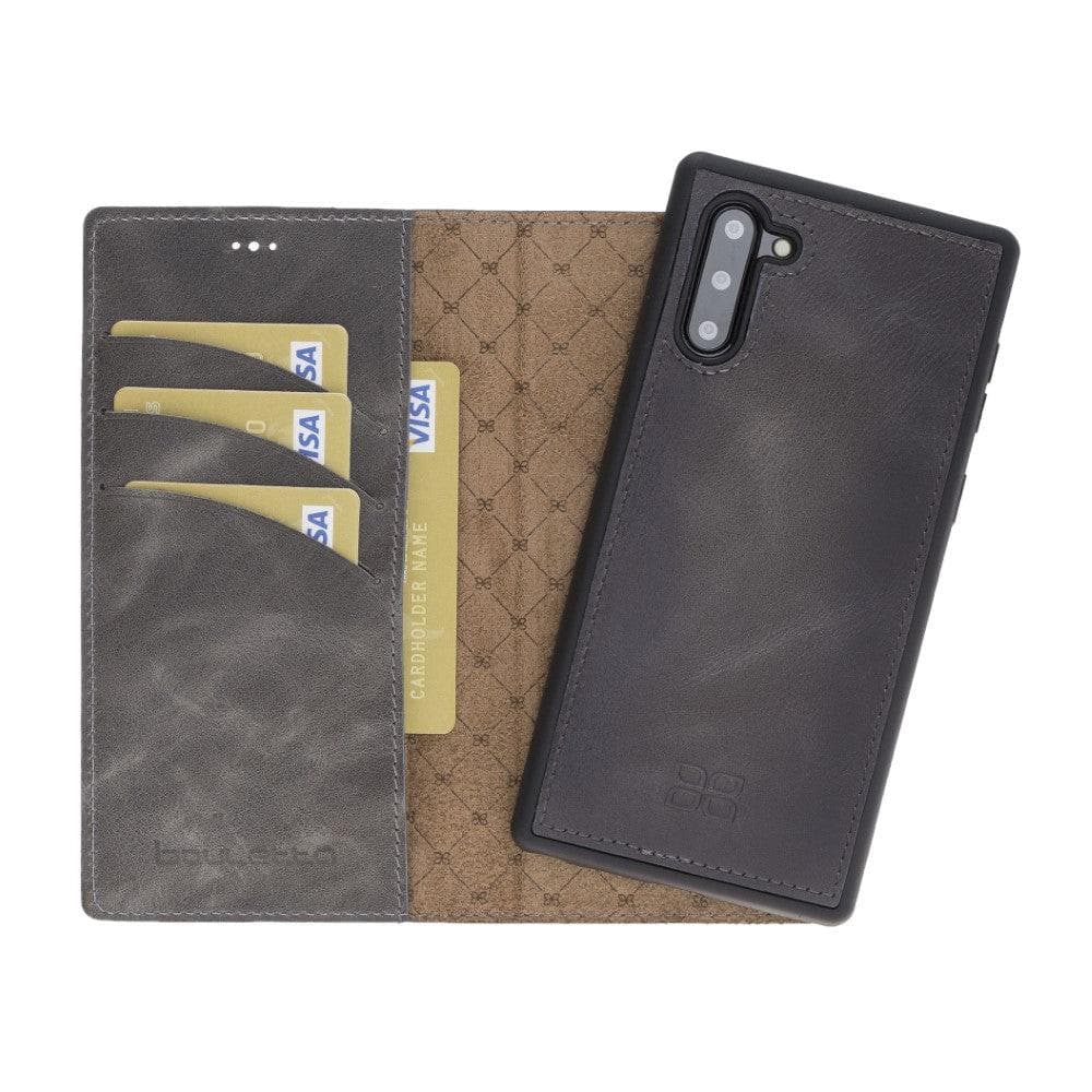 Samsung Galaxy Note 10 Series Detachble Leather Wallet Case - MW-8