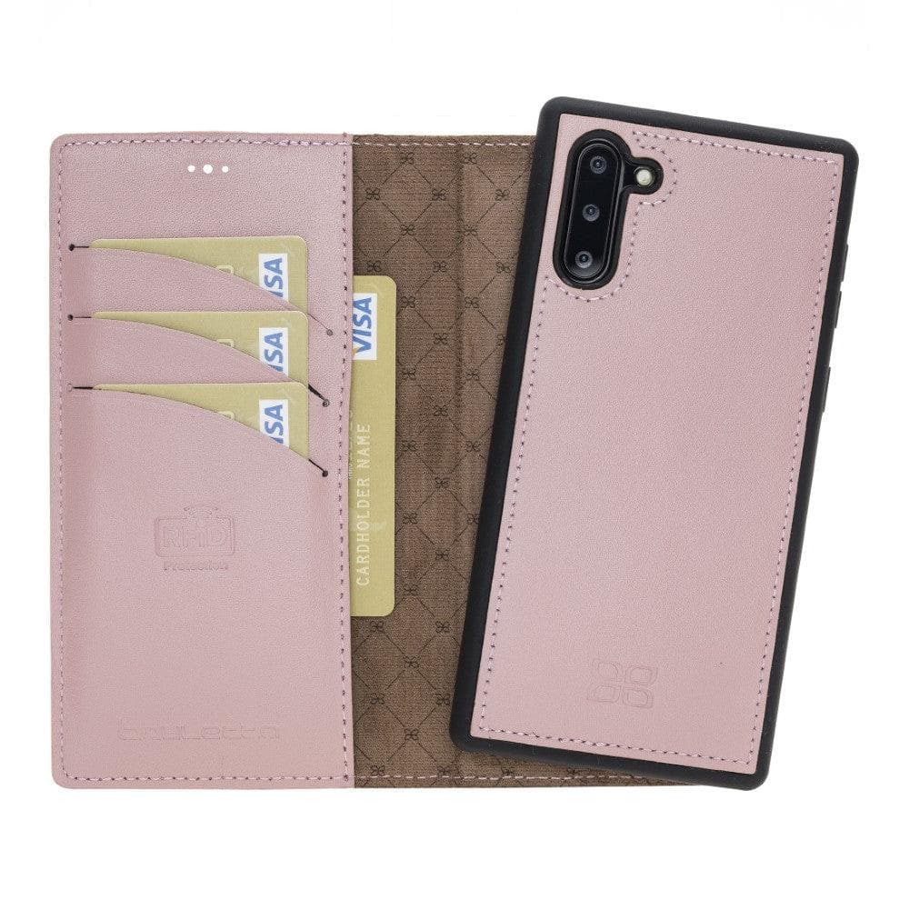 Samsung Galaxy Note 10 Series Detachble Leather Wallet Case - MW-9